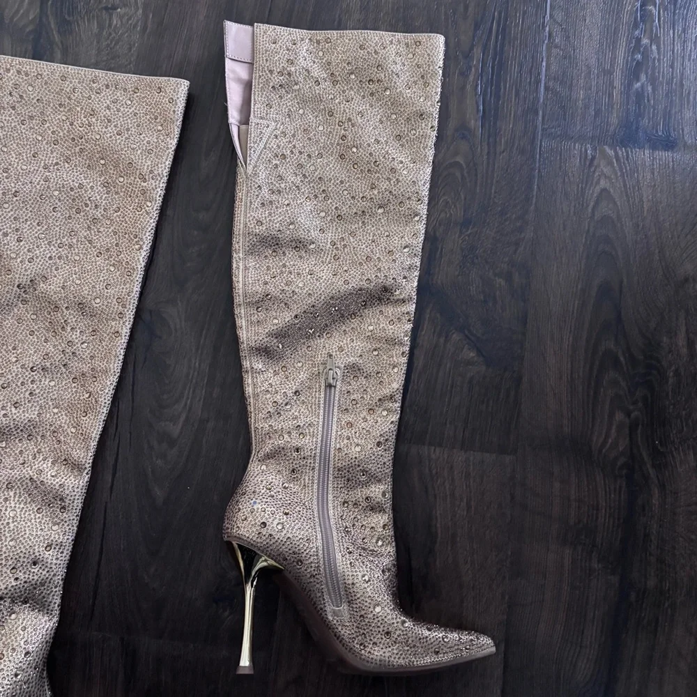 INC Saveria Over The Knee Boots 6.5 - Picture 4 of 8
